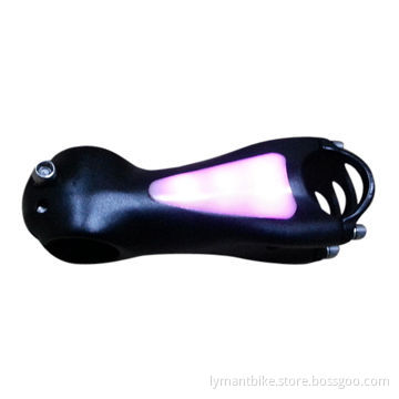 Bicycle stem with LED light, 3D forged, Extension 100mm, aluminum alloy 6061 bike stem